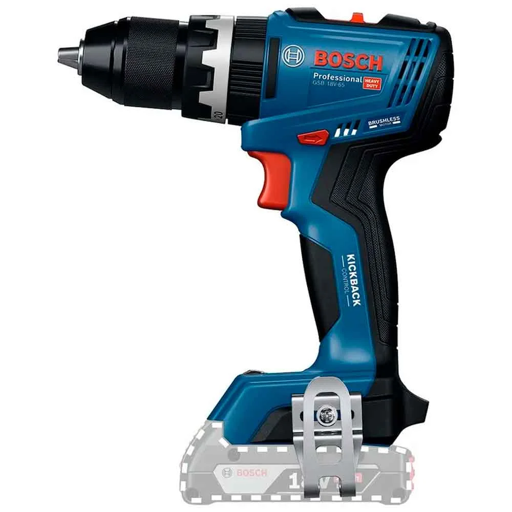 Furadeira/Parafusadeira Bosch 02bat.Impact Gsb 18v-65 